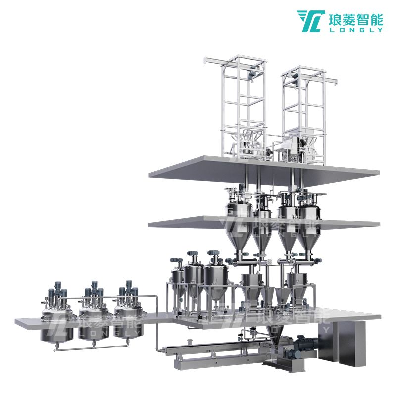 雙螺桿連續(xù)勻漿工藝